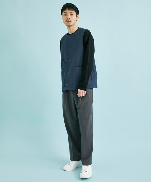 CITY TOKYO（シティトウキョウ）の「AUTHENTICスタジアムベスト（ベスト・メンズ・ダークグレー/ブルー・1/2）」の15枚目の写真