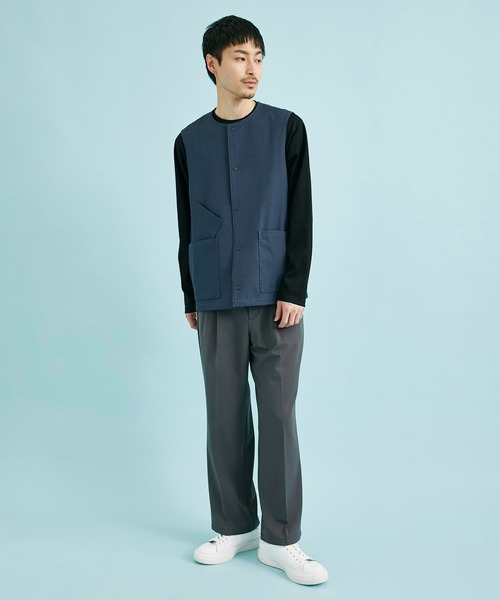 CITY TOKYO（シティトウキョウ）の「AUTHENTICスタジアムベスト（ベスト・メンズ・ダークグレー/ブルー・1/2）」の16枚目の写真