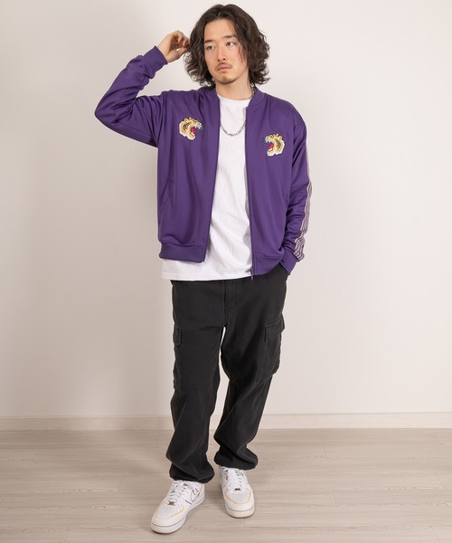 SlashDate(スラッシュデイト)の「ワイドシルエット裾ドローコードツイルカーゴパンツ/バルーンシルエット(カーゴパンツ・メンズ・ブラック/カーキ・XL/L/M)」の18枚目の写真