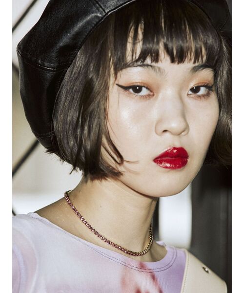 jouetie（ジュエティ）の「ラインストーンチョーカー（ネックレス・レディース・ピンク/クリア・FREE）」の6枚目の写真