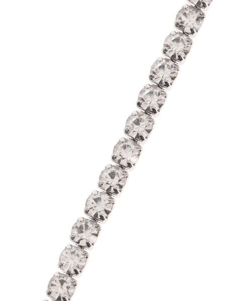 jouetie（ジュエティ）の「ラインストーンチョーカー（ネックレス・レディース・ピンク/クリア・FREE）」の7枚目の写真