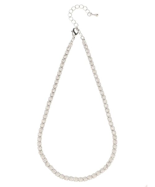 jouetie（ジュエティ）の「ラインストーンチョーカー（ネックレス・レディース・ピンク/クリア・FREE）」の12枚目の写真