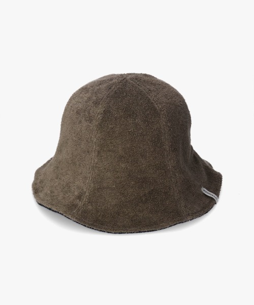 OVERRIDE（オーバーライド）の「OVERRIDE  PILE REVERSIBLE TULIP / オーバーライド（ハット・レディース・ブルー/ライトグリーン/チャコール・57~59cm）」の4枚目の写真