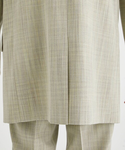 beautiful people（ビューティフルピープル）の「【beautiful people/ビューティフルピープル】wool silk suiting teddy double jacket（テーラードジャケット・メンズ・ベージュ・38/40）」の11枚目の写真