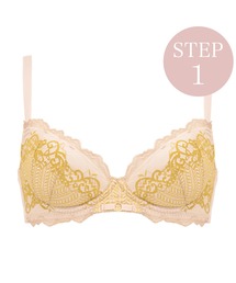 ジャスミンステップ１ブラ23S1  ブラデリス 育乳補整 補正下着