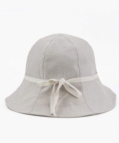 polcadot（ポルカドット）の「ポケッタブルリボン チューリップハット（ハット・レディース・ブラック/ベージュ・FREE）」の7枚目の写真