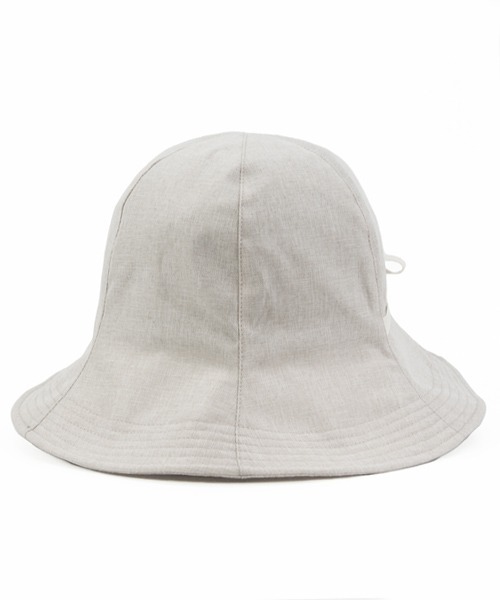 polcadot（ポルカドット）の「ポケッタブルリボン チューリップハット（ハット・レディース・ブラック/ベージュ・FREE）」の9枚目の写真