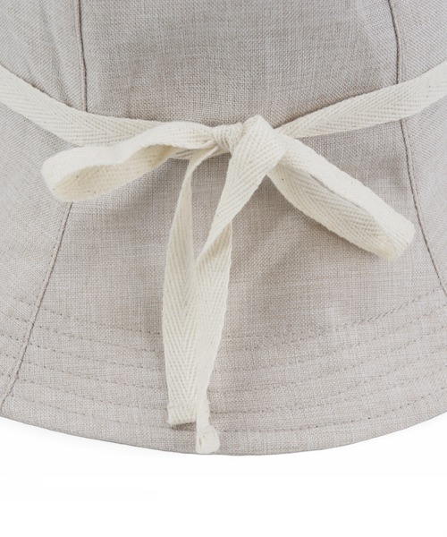 polcadot（ポルカドット）の「ポケッタブルリボン チューリップハット（ハット・レディース・ブラック/ベージュ・FREE）」の11枚目の写真