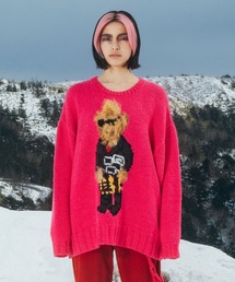 amok | BEAR KNIT (Only Front)(ニット/セーター)