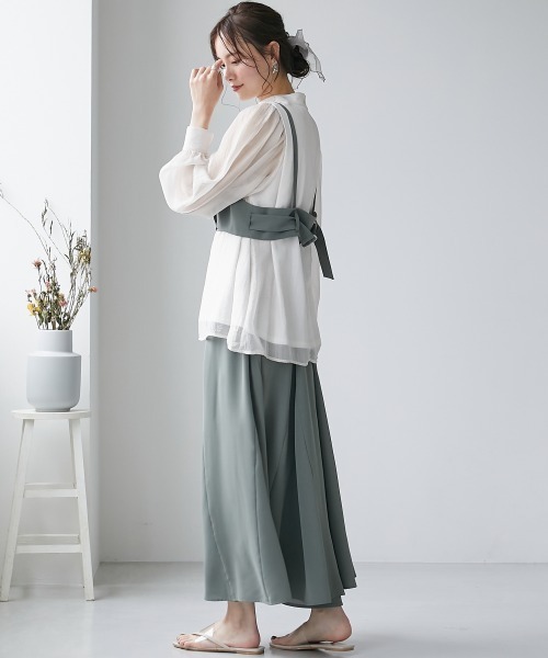 miclat（ミクラ）の「大きいサイズ　キャミソールビスチェ　miclat（キャミソール・レディース・ブラック/ラベンダー/カーキ・LL/4L/L/5L/3L）」の12枚目の写真