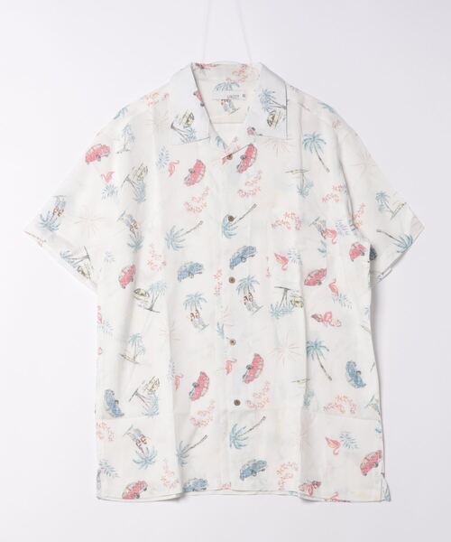 UNIIT（ユニット）の「【UNIIT/ユニット】レーヨン100％ 接触冷感　総柄シャツ 　アロハシャツ 　ストリート 　モード 　カジュアル 夏服 　オープンカラーシャツ 　開襟シャツ（シャツ/ブラウス・メンズ・その他7/その他3/その他2/その他11/その他14/その他10/その他16/その他4/その他12/その他13/その他5/その他15/その他9/その他/その他8/その他1/その他6/その他17/その他18/その他19/その他20/その他21・MEDIUM/X-LARGE/XX-LARGE/LARGE）」の19枚目の写真