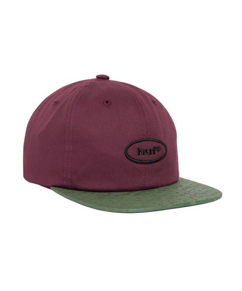 HUF(ハフ)の「PARADOX 6 PANEL HAT / HUF キャップ 帽子(キャップ・メンズ・ローズ/ホワイト・O/S)」の2枚目の写真
