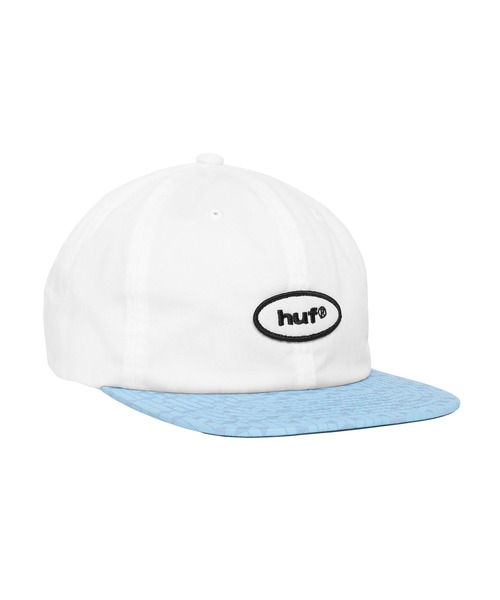 HUF(ハフ)の「PARADOX 6 PANEL HAT / HUF キャップ 帽子(キャップ・メンズ・ローズ/ホワイト・O/S)」の1枚目の写真