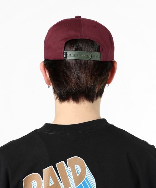 HUF(ハフ)の「PARADOX 6 PANEL HAT / HUF キャップ 帽子(キャップ・メンズ・ローズ/ホワイト・O/S)」の6枚目の写真