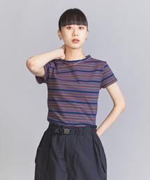 BEAUTY&YOUTH UNITED ARROWS | コットン マルチボーダー ショート Tシャツ(Tシャツ/カットソー)