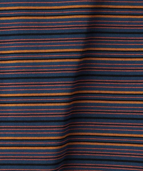 BEAUTY&YOUTH UNITED ARROWS（ビューティーアンドユースユナイテッドアローズ）の「コットン マルチボーダー ショート Tシャツ（Tシャツ/カットソー・レディース・ネイビー/ケリー・FREE）」の17枚目の写真