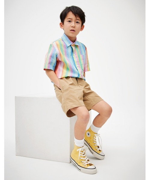 GAP(ギャップ)の「ハイブリッド プルオンショートパンツ (キッズ)(その他パンツ・キッズ・グレー/ブラック/ベージュ・S/L/XXL/M/XL/XS)」の3枚目の写真