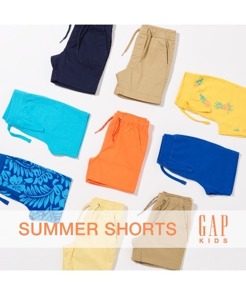 GAP(ギャップ)の「ハイブリッド プルオンショートパンツ (キッズ)(その他パンツ・キッズ・グレー/ブラック/ベージュ・S/L/XXL/M/XL/XS)」の9枚目の写真