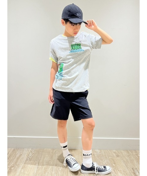 GAP(ギャップ)の「ハイブリッド プルオンショートパンツ (キッズ)(その他パンツ・キッズ・グレー/ブラック/ベージュ・S/L/XXL/M/XL/XS)」の15枚目の写真