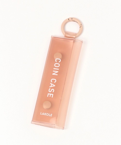 LAKOLE(ラコレ)の「PVCミニコインケース / 193428(コインケース・レディース・ブラック/桜/その他3・FREE)」の3枚目の写真