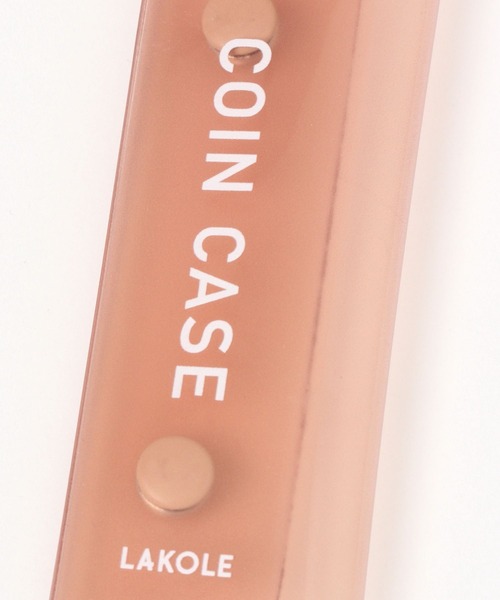 LAKOLE(ラコレ)の「PVCミニコインケース / 193428(コインケース・レディース・ブラック/桜/その他3・FREE)」の10枚目の写真