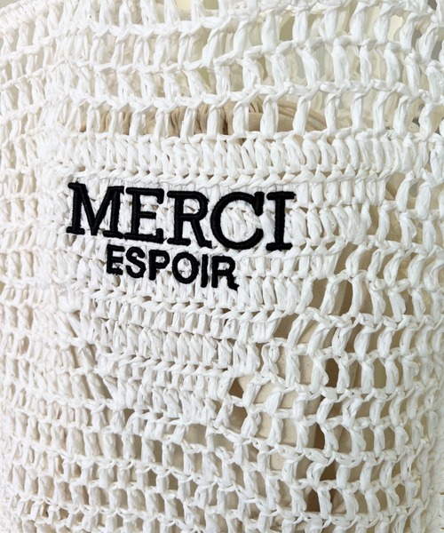 moment+（モーメントプラス）の「メッシュトートバッグ（トートバッグ・レディース・ブラック/オフホワイト・FREE）」の7枚目の写真