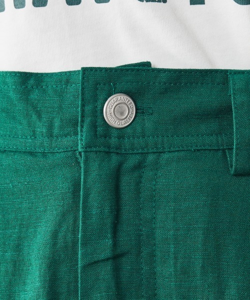 CHIC STYLE（シックスタイル）の「 レーヨン麻マキシスカート ＜大きいサイズ有＞シックスタイル（スカート・レディース・ネイビー/モカ/グリーン・4L/M/L/LL/3L/5L）」の20枚目の写真