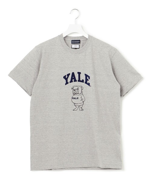 J.PRESS YORK STREET(ジェイプレスヨークストリート)の「【UNISEX】YALE × J.PRESS YORK STREET コラボTシャツ(Tシャツ/カットソー・メンズ・ホワイト系/ネイビー系/ピンク系/ライトグレー系・MEDIUM/LARGE/SMALL)」の8枚目の写真