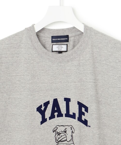 J.PRESS YORK STREET(ジェイプレスヨークストリート)の「【UNISEX】YALE × J.PRESS YORK STREET コラボTシャツ(Tシャツ/カットソー・メンズ・ホワイト系/ネイビー系/ピンク系/ライトグレー系・MEDIUM/LARGE/SMALL)」の10枚目の写真