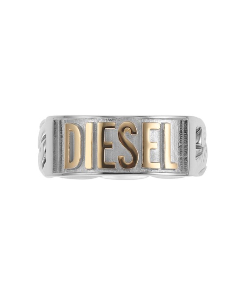 DIESEL ディーゼル リング 指輪 シルバー×ゴールド DX1420931 DIESEL ディーゼル 指輪・リング メンズ シルバー×ゴールド