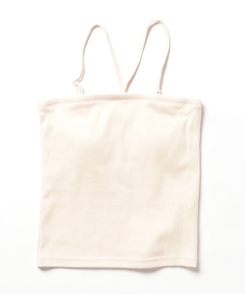 Ambre Neige(アンブルネージュ)の「【カップ付き】ホルターネックキャミソール/【WEB/EC限定商品】(キャミソール・レディース・ブラック/アイボリー・FREE)」の8枚目の写真