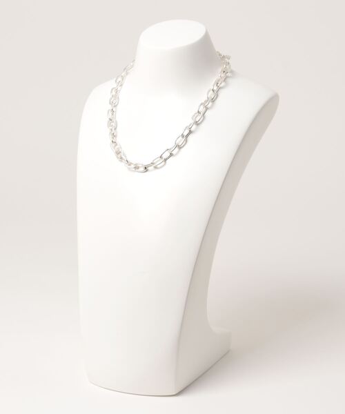 MUTURA（ムツラ）の「Brass シルバーチェーンブレスレット ネックレス（ブレスレット・レディース・シルバー・ONE SIZE）」の3枚目の写真