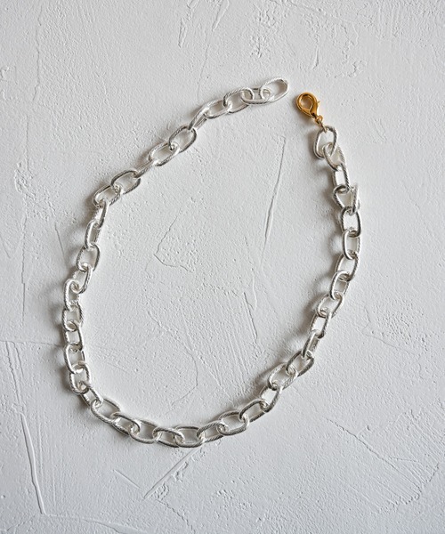 MUTURA（ムツラ）の「Brass シルバーチェーンブレスレット ネックレス（ブレスレット・レディース・シルバー・ONE SIZE）」の2枚目の写真
