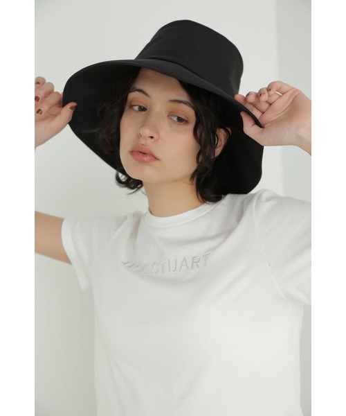 JILL STUART（ジルスチュアート）の「ポークパイハット（ハット・レディース・ベージュ/ブラック・FREE）」の7枚目の写真