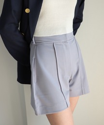 COURO（コウロ）の「ポンチピンタックハイウエストショートパンツ（その他パンツ）」
