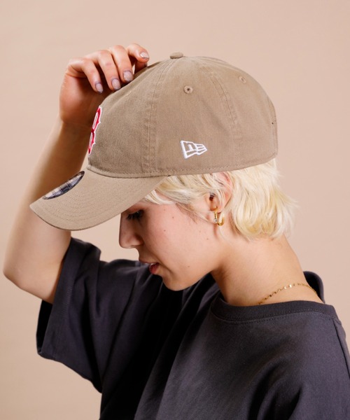 NEW ERA（ニューエラ）の「NEW ERA/ニューエラ キャップ 9TWENTY クロスストラップ カスタムカラー ボストン・レッドソックス  13731676（キャップ・メンズ・カーキ・FREE）」の10枚目の写真