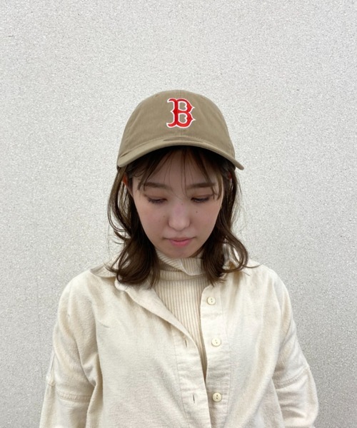 NEW ERA（ニューエラ）の「NEW ERA/ニューエラ キャップ 9TWENTY クロスストラップ カスタムカラー ボストン・レッドソックス  13731676（キャップ・メンズ・カーキ・FREE）」の16枚目の写真