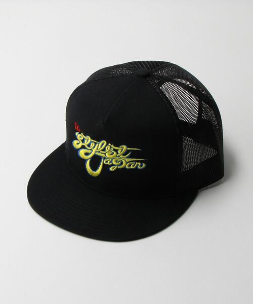 ザスタイリストジャパン　トラッカーロゴメッシュキャップ The Stylist Japan/ザスタイリストジャパン「LOGO EMBROIDERY