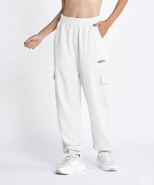 ROXY(ロキシー)の「SHAKE IT UP PANTS/ロキシースウェットパンツ(スウェットパンツ・レディース・ブラウン/グレー/ブルー・SMALL/MEDIUM/LARGE)」の1枚目の写真