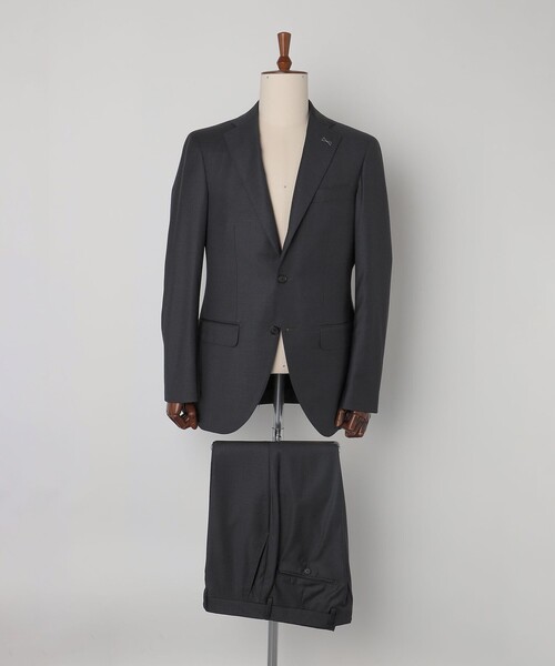 SHIPS: LORO PIANA FABRIC オーストラリス 無地 S3B スーツ