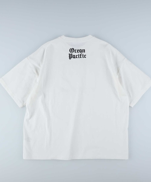 Ocean Pacific(オーシャンパシフィック)の「【OCEAN PACIFIC】フォト半袖Tシャツ(Tシャツ/カットソー・メンズ・オフホワイト/ブラック・M/L/XL)」の7枚目の写真