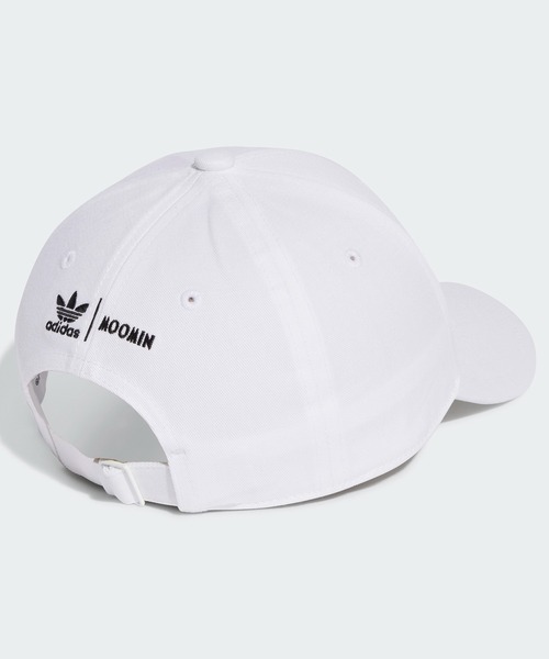 adidas（アディダス）の「アディダス オリジナルス × ムーミン ベースボールキャップ / アディダスオリジナルス adidas Originals（キャップ・キッズ・ホワイト・SMALL/MEDIUM）」の2枚目の写真