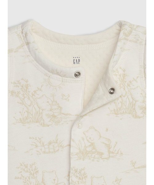 GAP（ギャップ）の「オーガニックコットン リバーシブルベスト (ベビー)（ベスト・キッズ・ホワイト・60cm/70cm/80ｃｍ/90cm）」の3枚目の写真