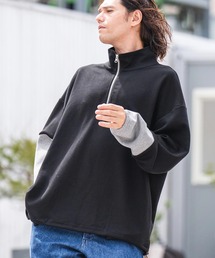 CAMBIO | mlt4384- Cardboard Knit Stand Collar Pullover カットソー(Tシャツ/カットソー)
