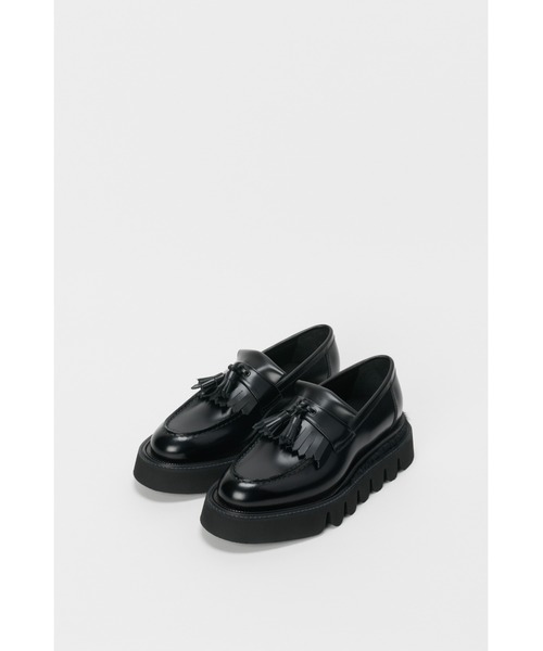 Hender Scheme（エンダースキーマ）の「meadow kilt moca（スリッポン・メンズ・ブラック/ブラック系その他/ホワイト・4/5/2）」の2枚目の写真