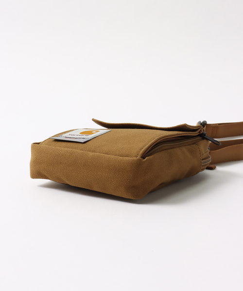 417 EDIFICE(フォーワンセブンエディフィス)の「【RAMIDUS×CARHART】 WALLET POUCH(ボディバッグ/ウエストポーチ・メンズ・ホワイト/ブラウン・FREE)」の6枚目の写真