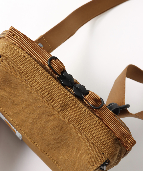 417 EDIFICE(フォーワンセブンエディフィス)の「【RAMIDUS×CARHART】 WALLET POUCH(ボディバッグ/ウエストポーチ・メンズ・ホワイト/ブラウン・FREE)」の15枚目の写真