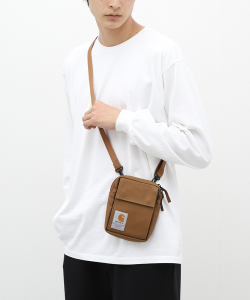 417 EDIFICE(フォーワンセブンエディフィス)の「【RAMIDUS×CARHART】 WALLET POUCH(ボディバッグ/ウエストポーチ・メンズ・ホワイト/ブラウン・FREE)」の22枚目の写真