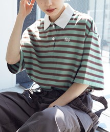 w closet | 刺繍入りポロシャツ(ポロシャツ)