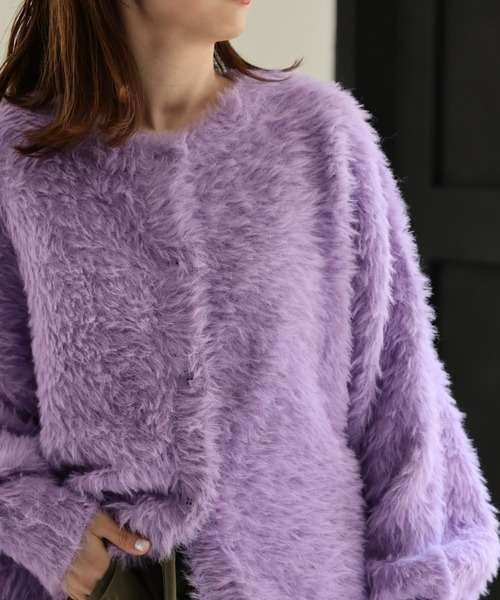 【完売品】シャギーカーディガン 楽天市場】【25AW×半額クーポン】【奇跡の再販】シャギーニット